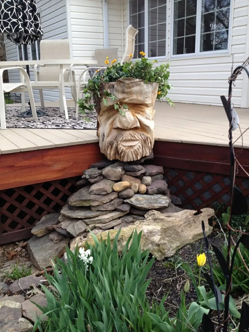 Green Man Planter